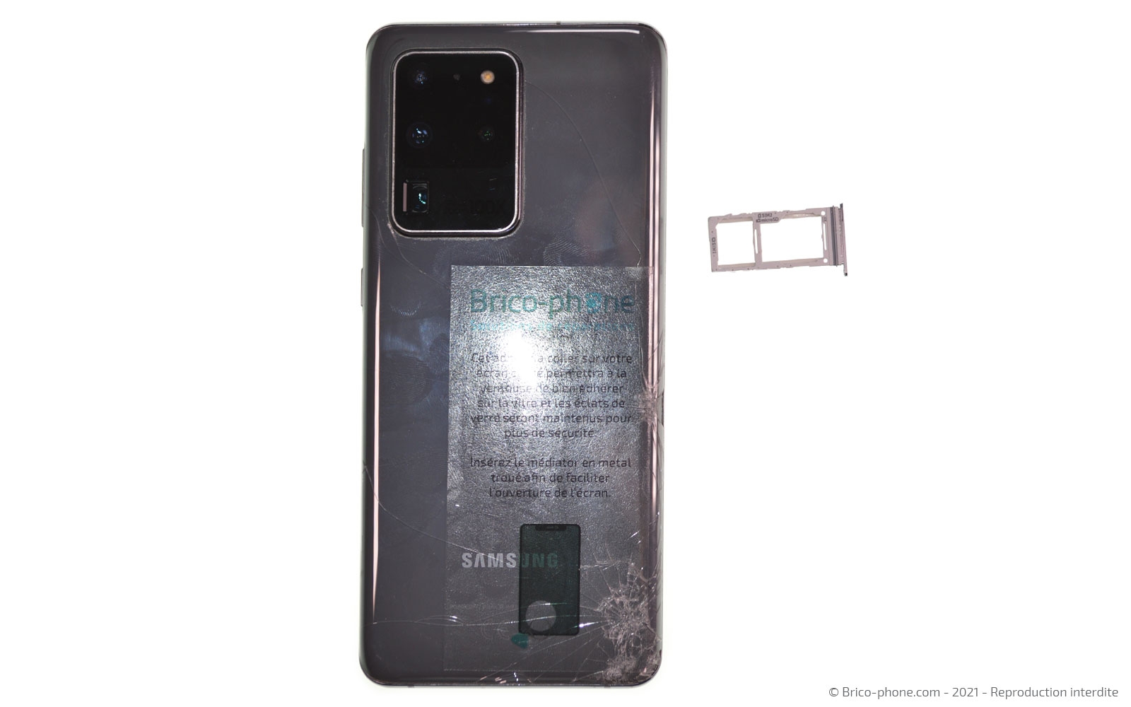 Changement de la batterie sur Galaxy S20 Ultra photo 3