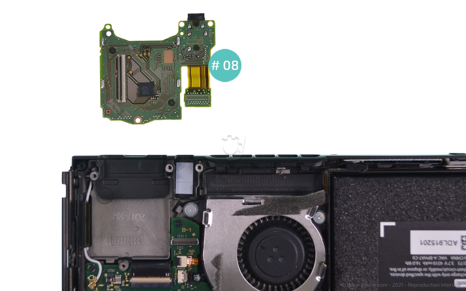 Démontage complet sur Switch photo 4