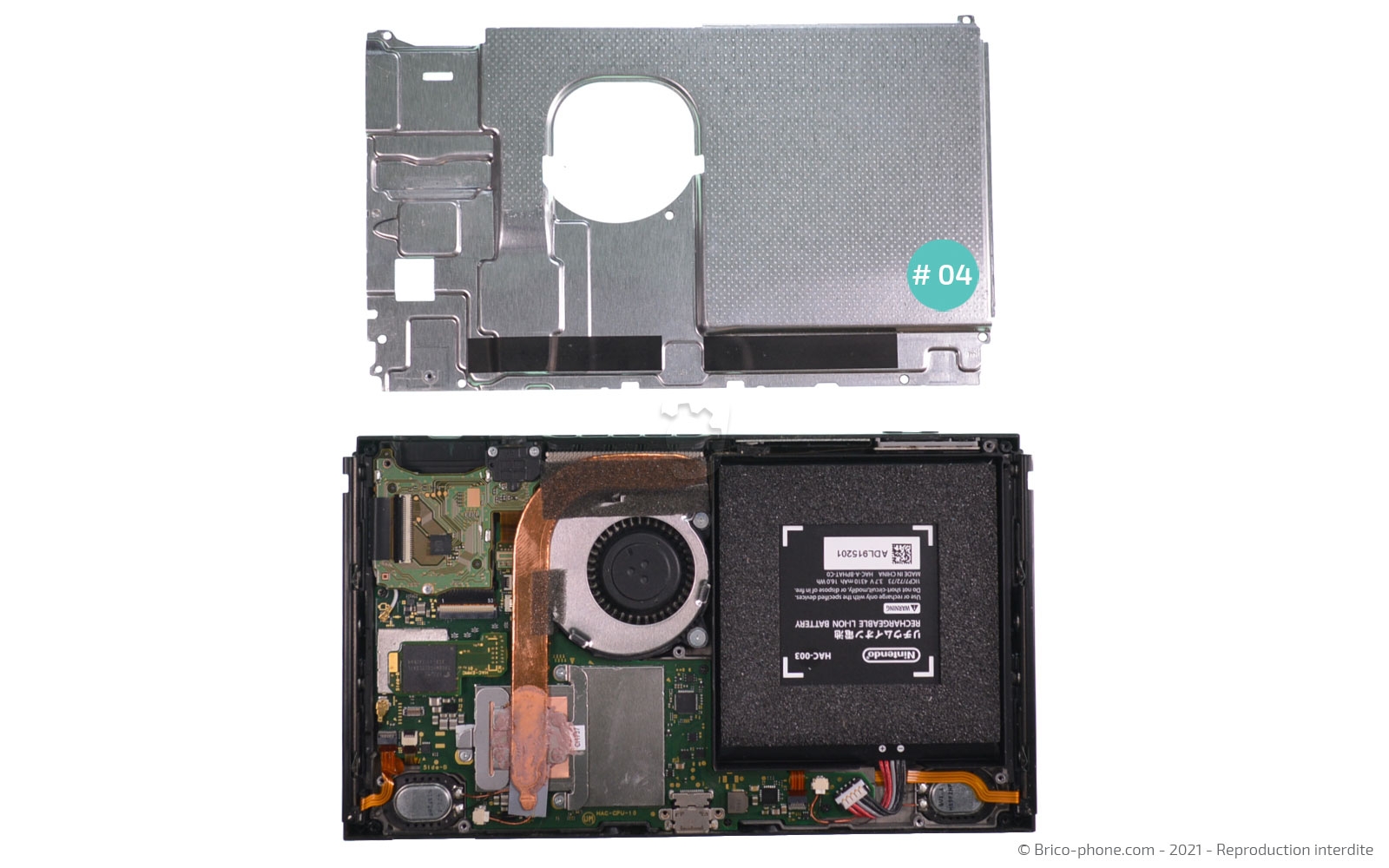 Démontage complet sur Switch photo 3