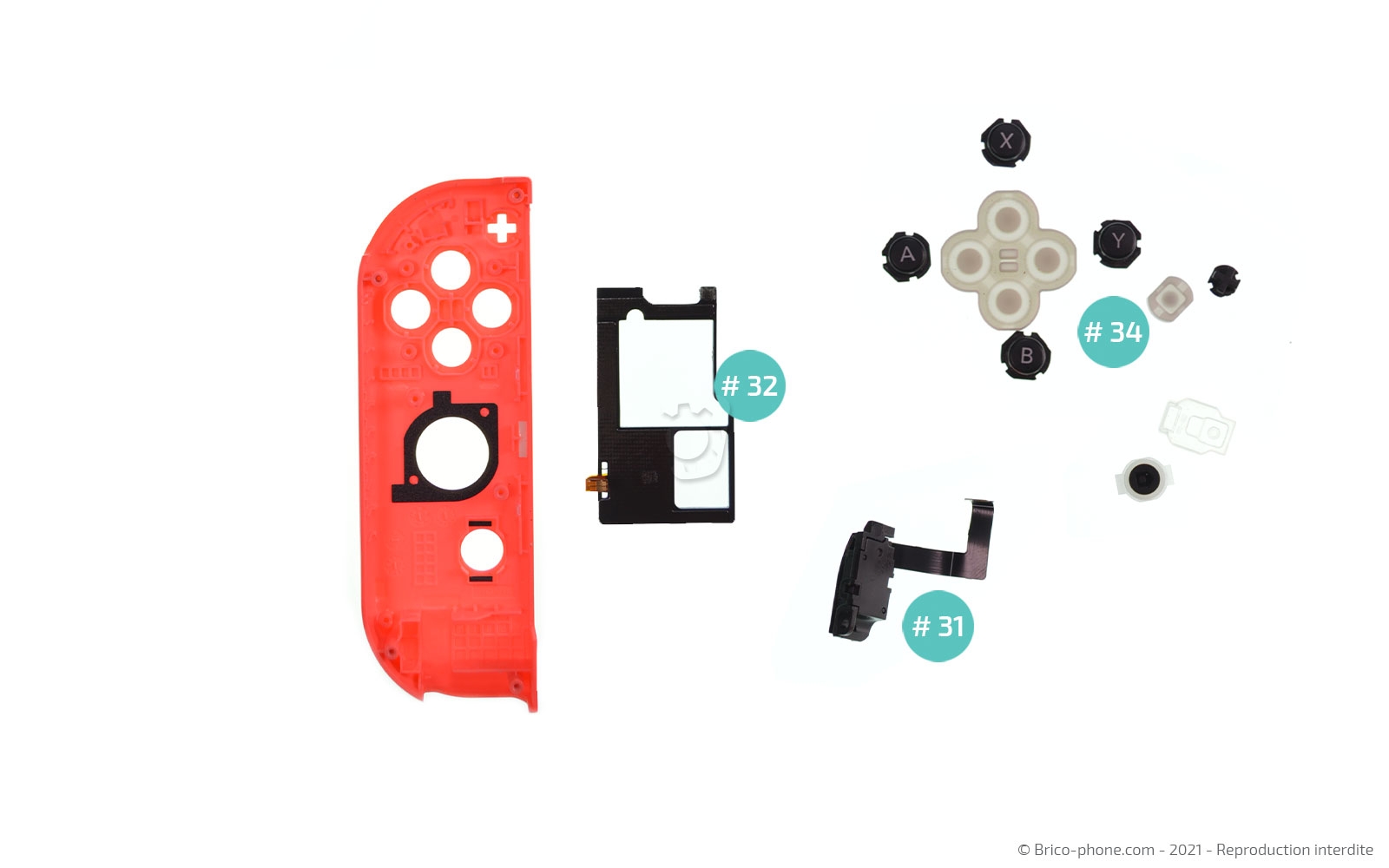 Démontage complet sur Switch photo 4