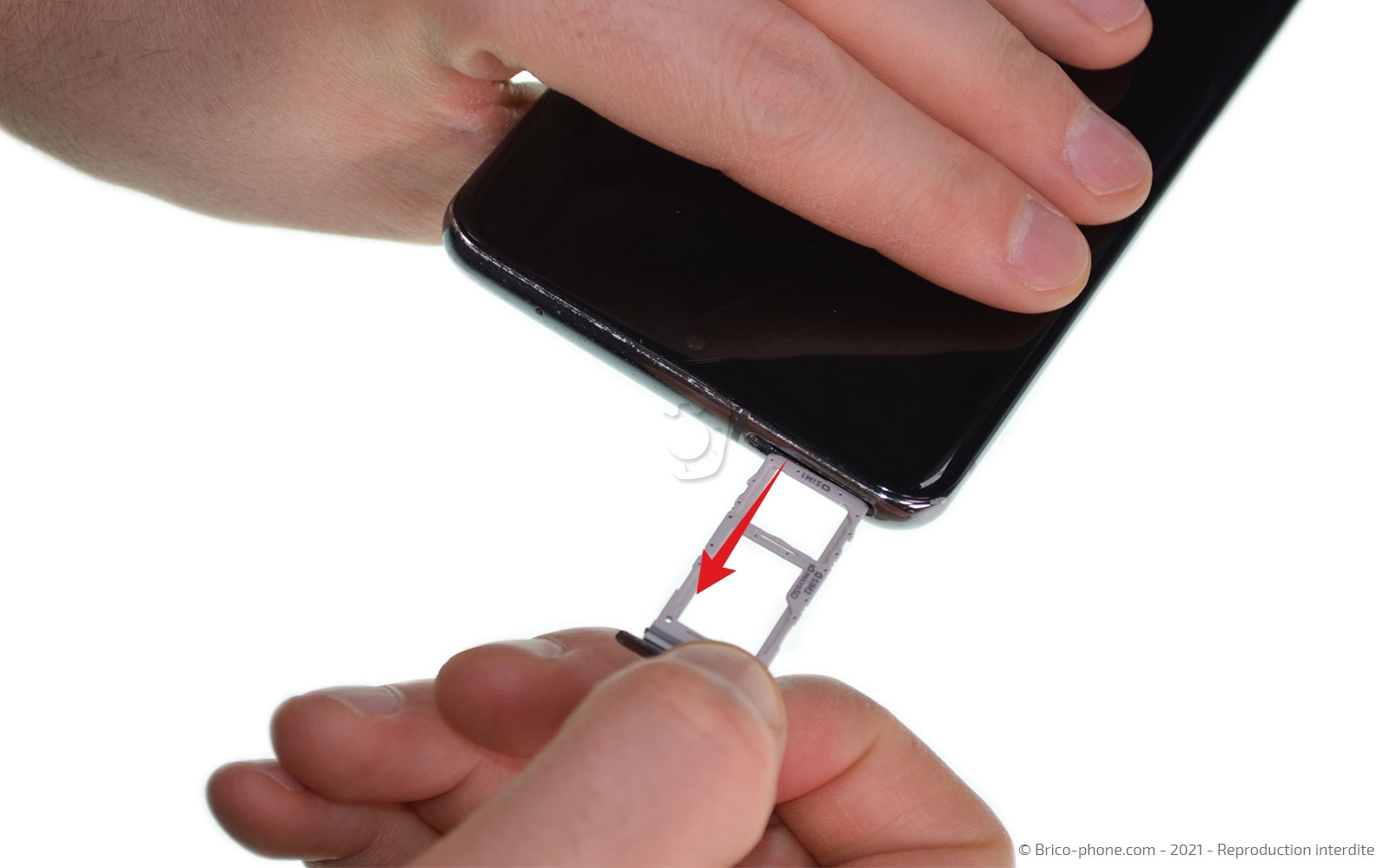 Changement du connecteur de charge sur Galaxy S20 Ultra photo 2