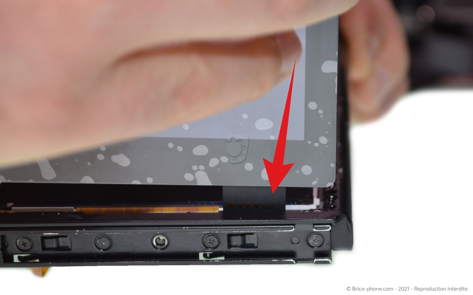 Changement de la vitre tactile ou du LCD  sur Switch photo 3