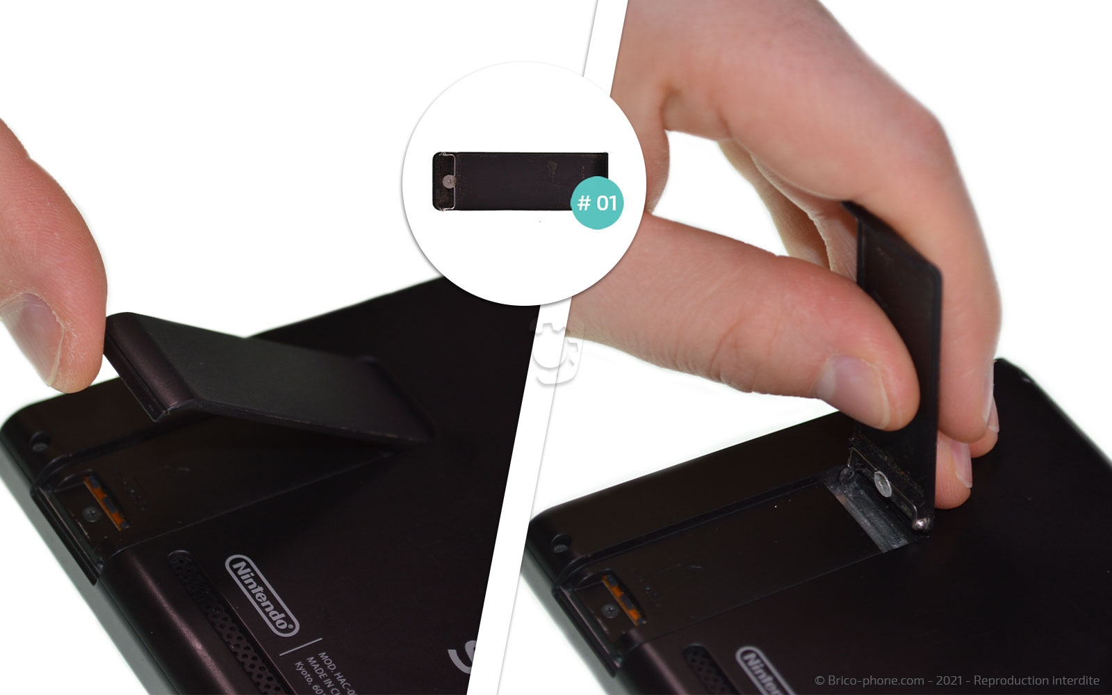 Changement de la vitre tactile ou du LCD  sur Switch photo 3