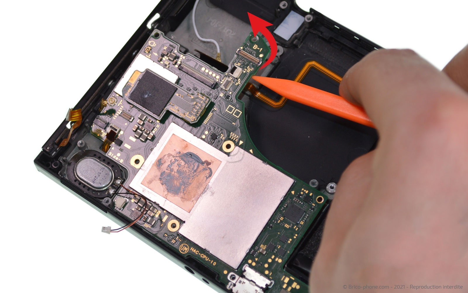 Changement de la vitre tactile ou du LCD  sur Switch photo 2