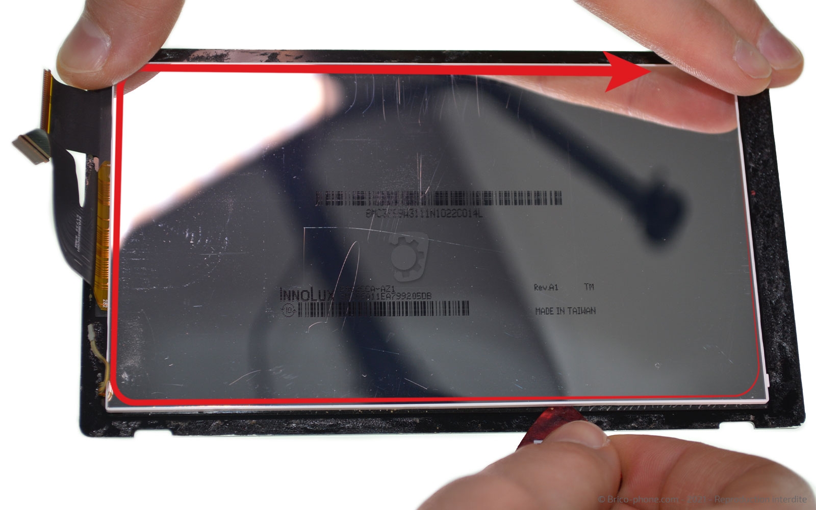 Changement de la vitre tactile ou du LCD  sur Switch photo 2