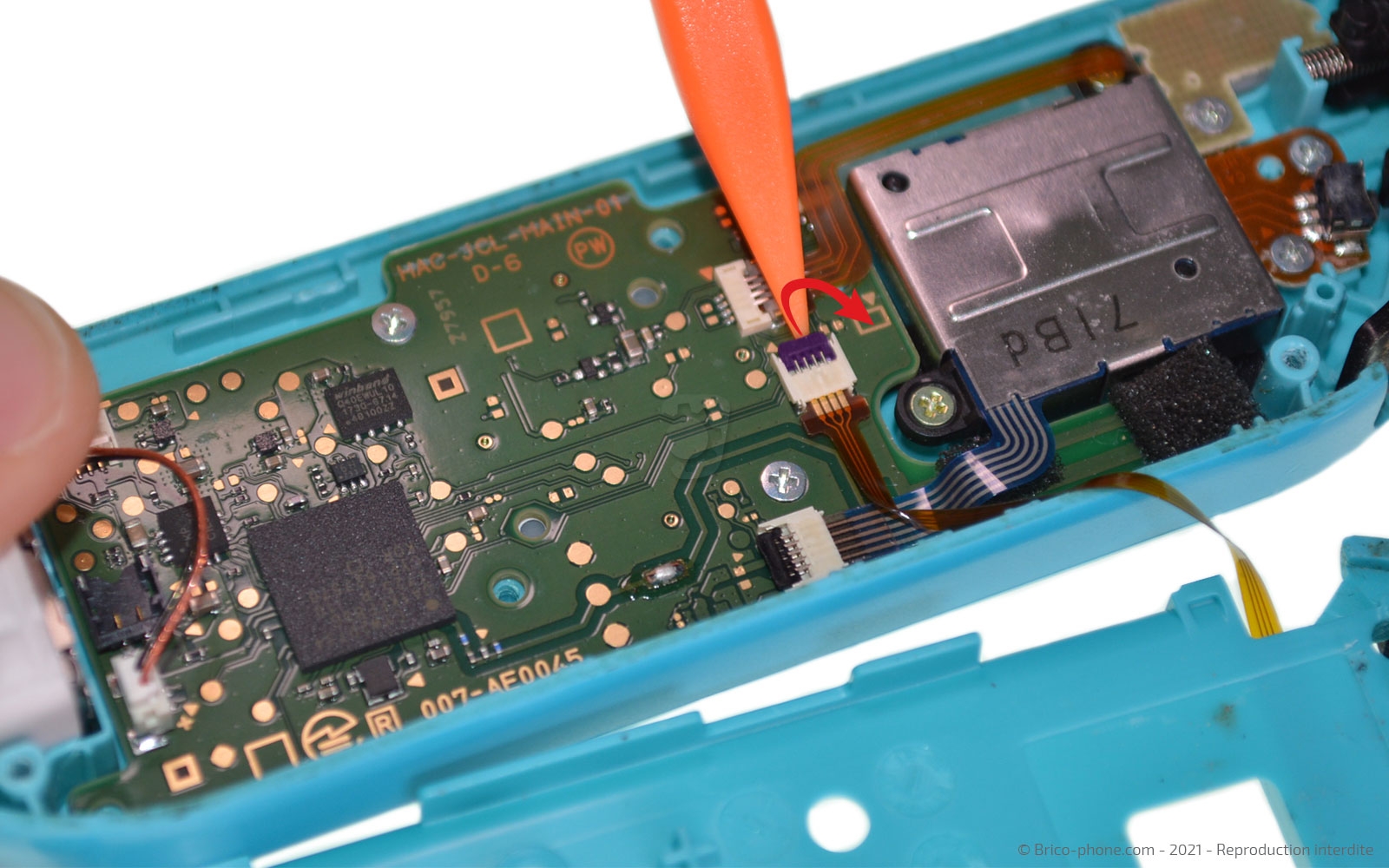 Changement d'un joystick sur Switch photo 4