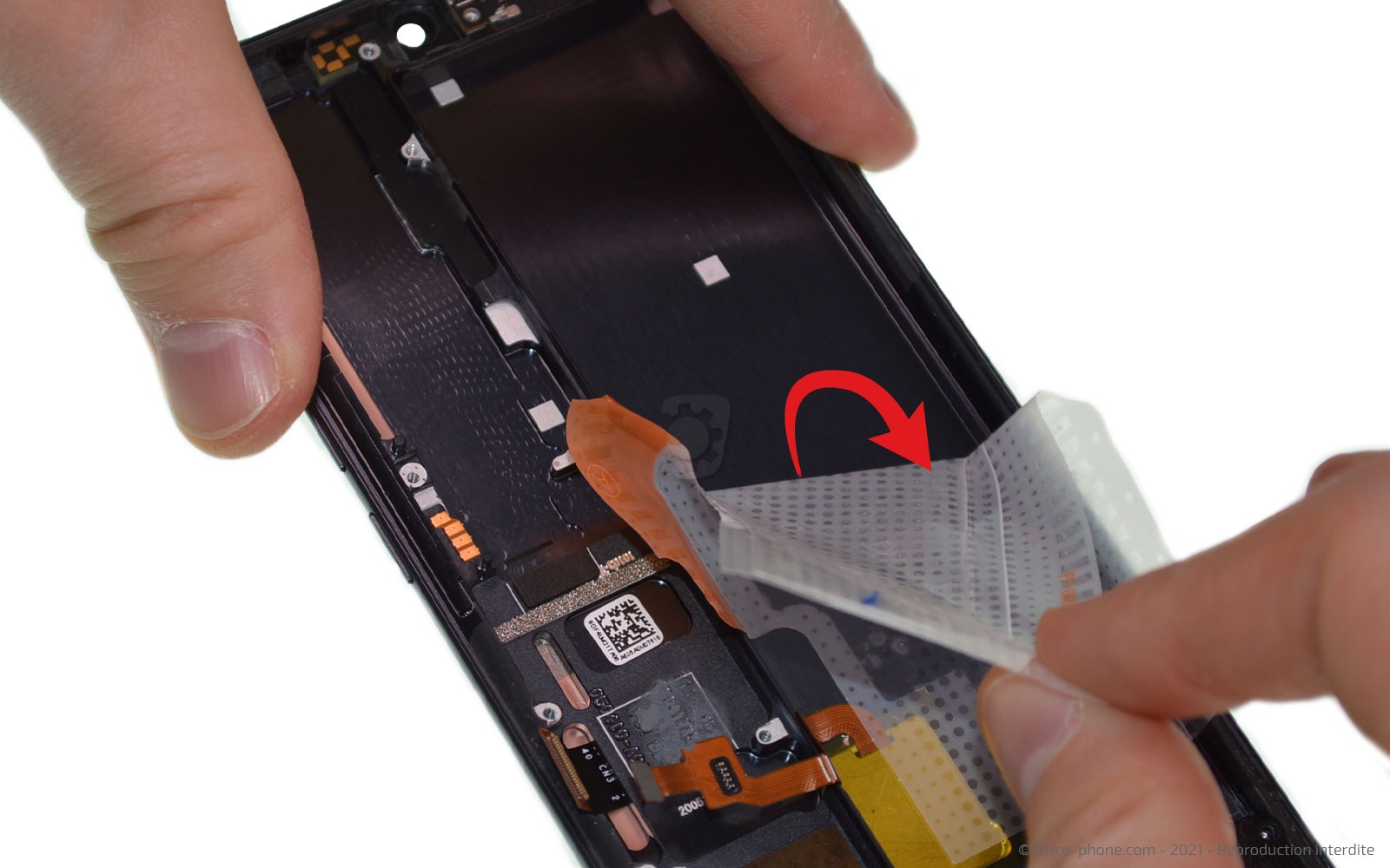 Changement du bloc écran sur Mi Note 10 photo 4