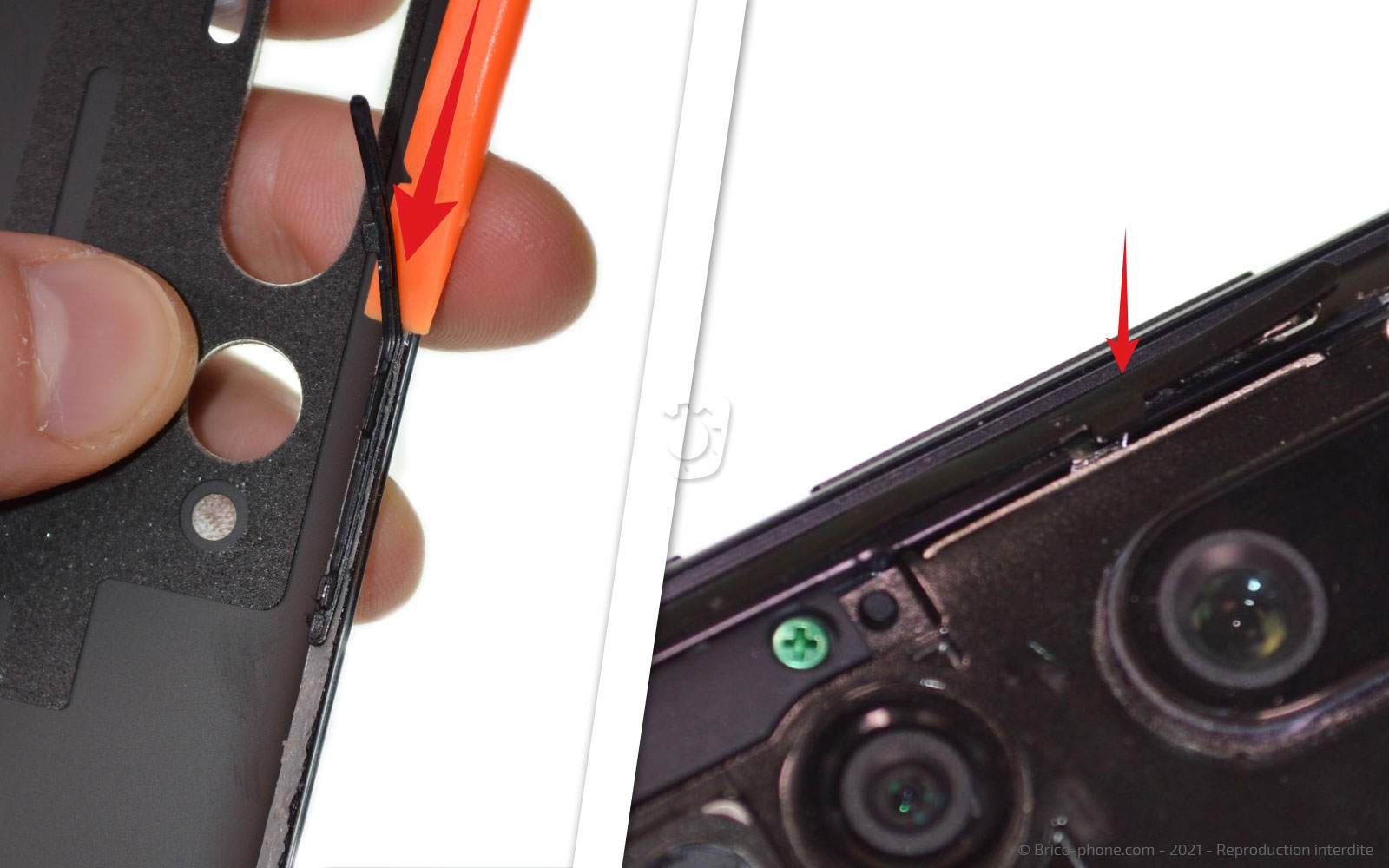 Changement du bloc écran sur Mi Note 10 photo 3