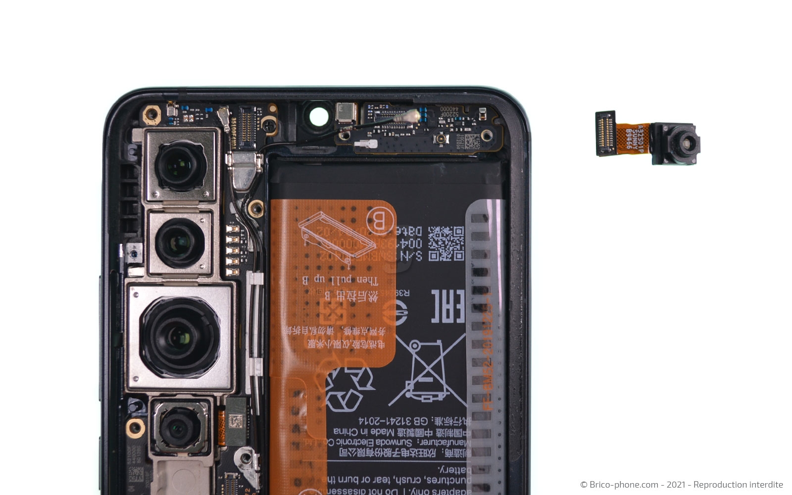 Changement du bloc écran sur Mi Note 10 photo 4