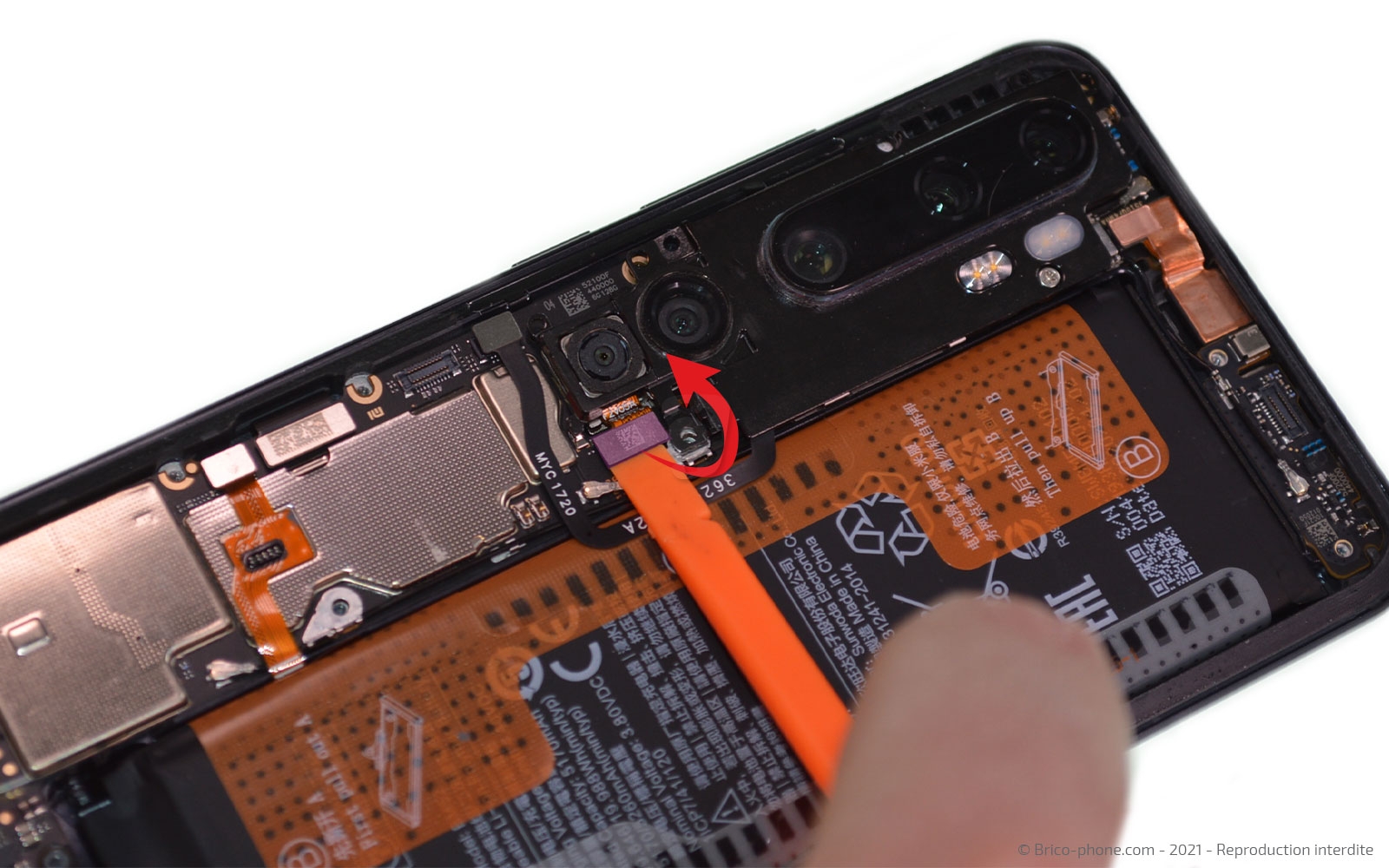 Changement du bloc écran sur Mi Note 10 photo 2