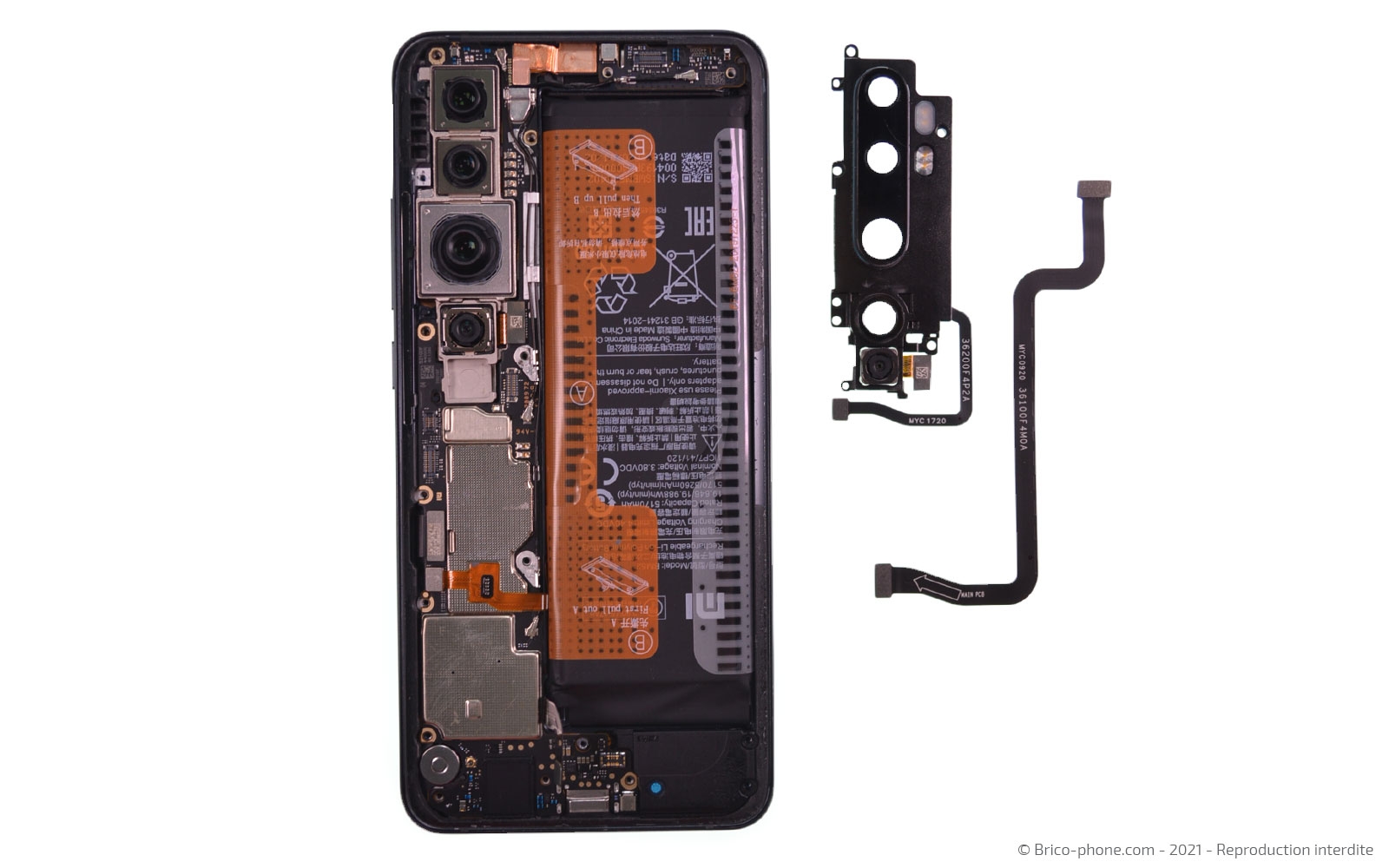 Changement du bloc écran sur Mi Note 10 photo 4