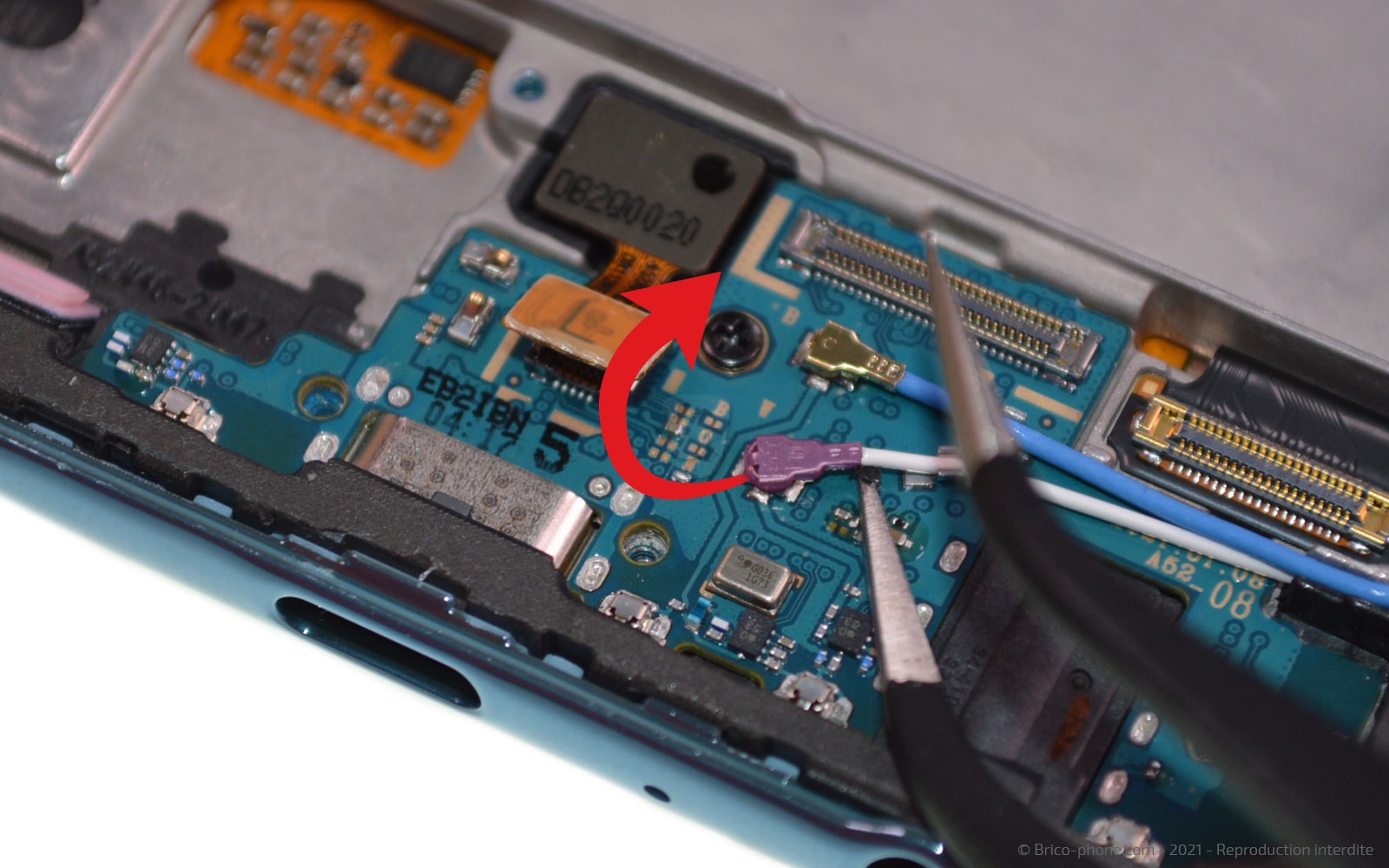 Démontage complet sur Galaxy A52 photo 3