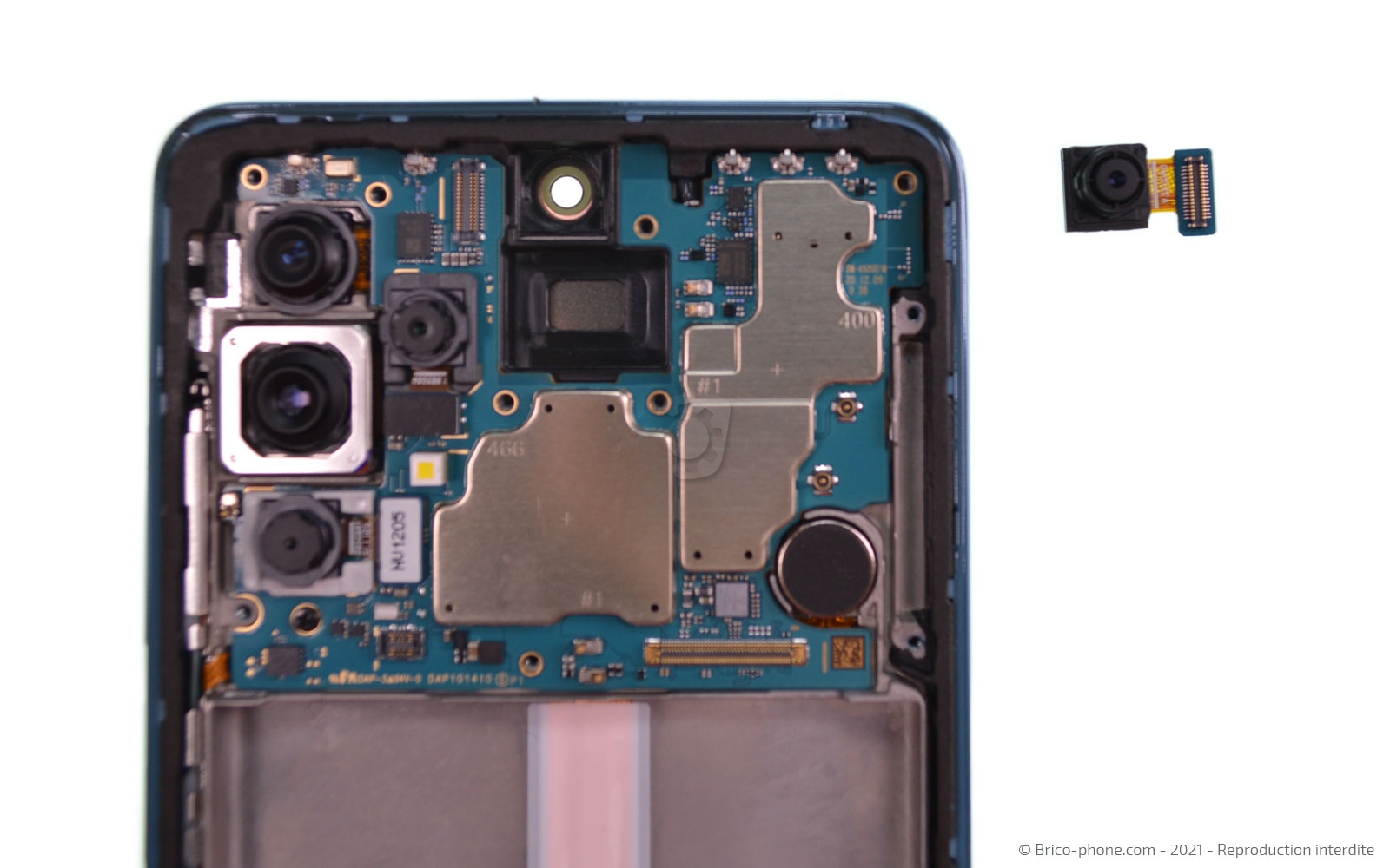 Démontage complet sur Galaxy A52 photo 2