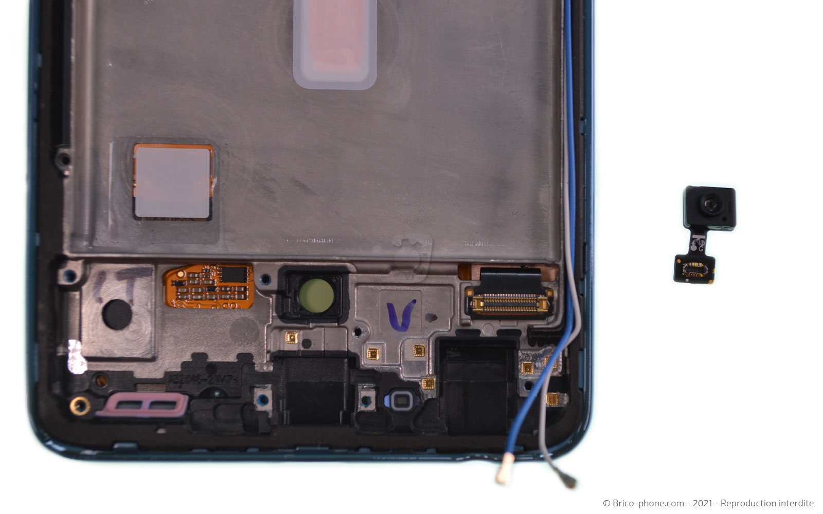 Démontage complet sur Galaxy A52 photo 3