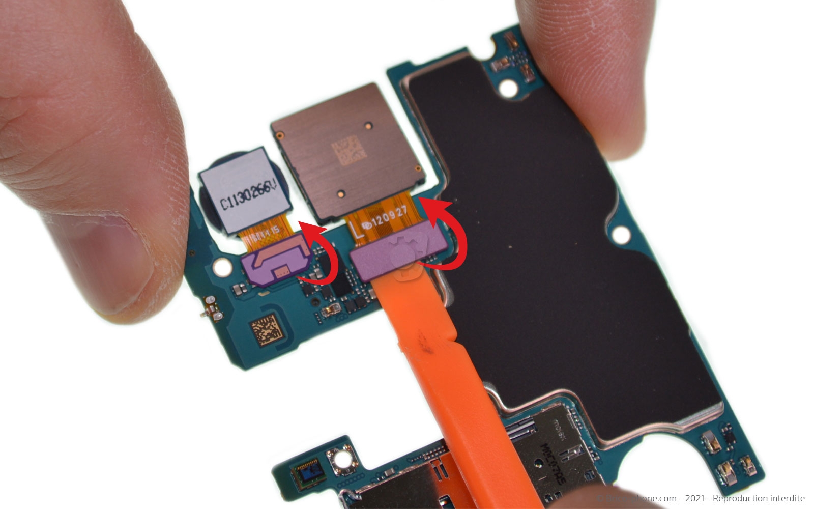 Démontage complet sur Galaxy A52 photo 2