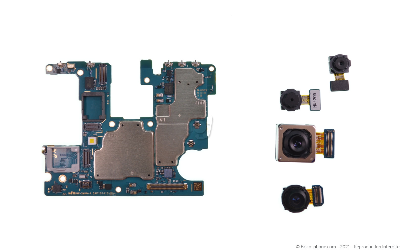 Démontage complet sur Galaxy A52 photo 3