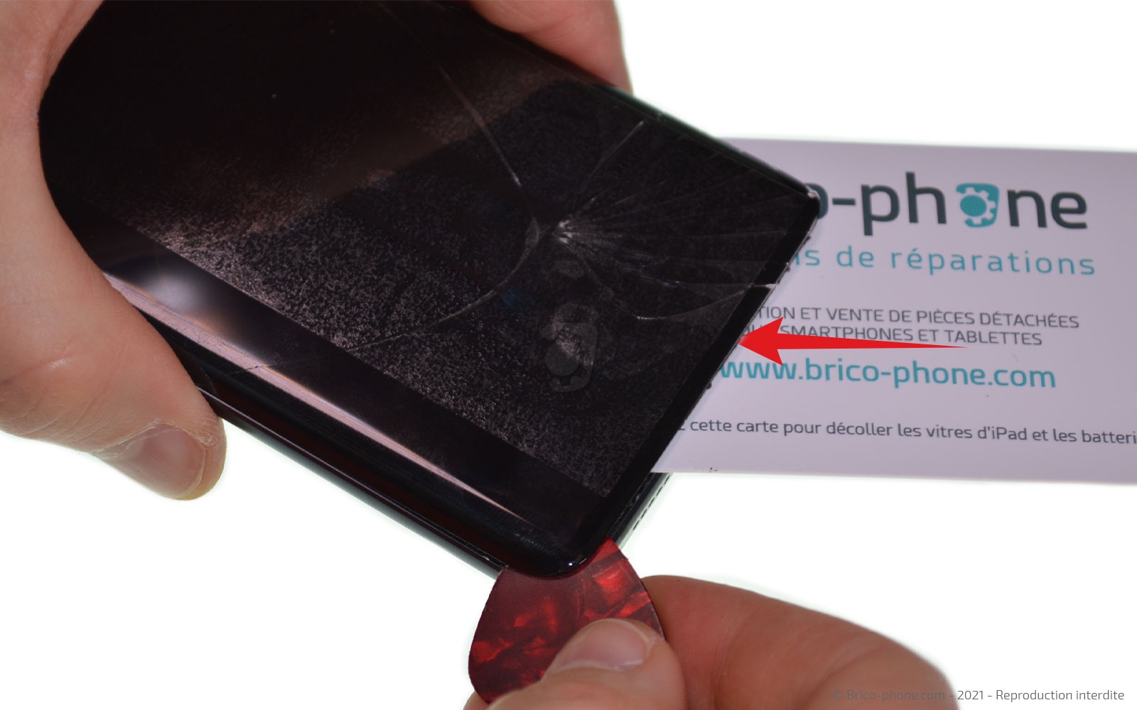 changement de l'écran (vitre et LCD) sur Mi Note 10 photo 2