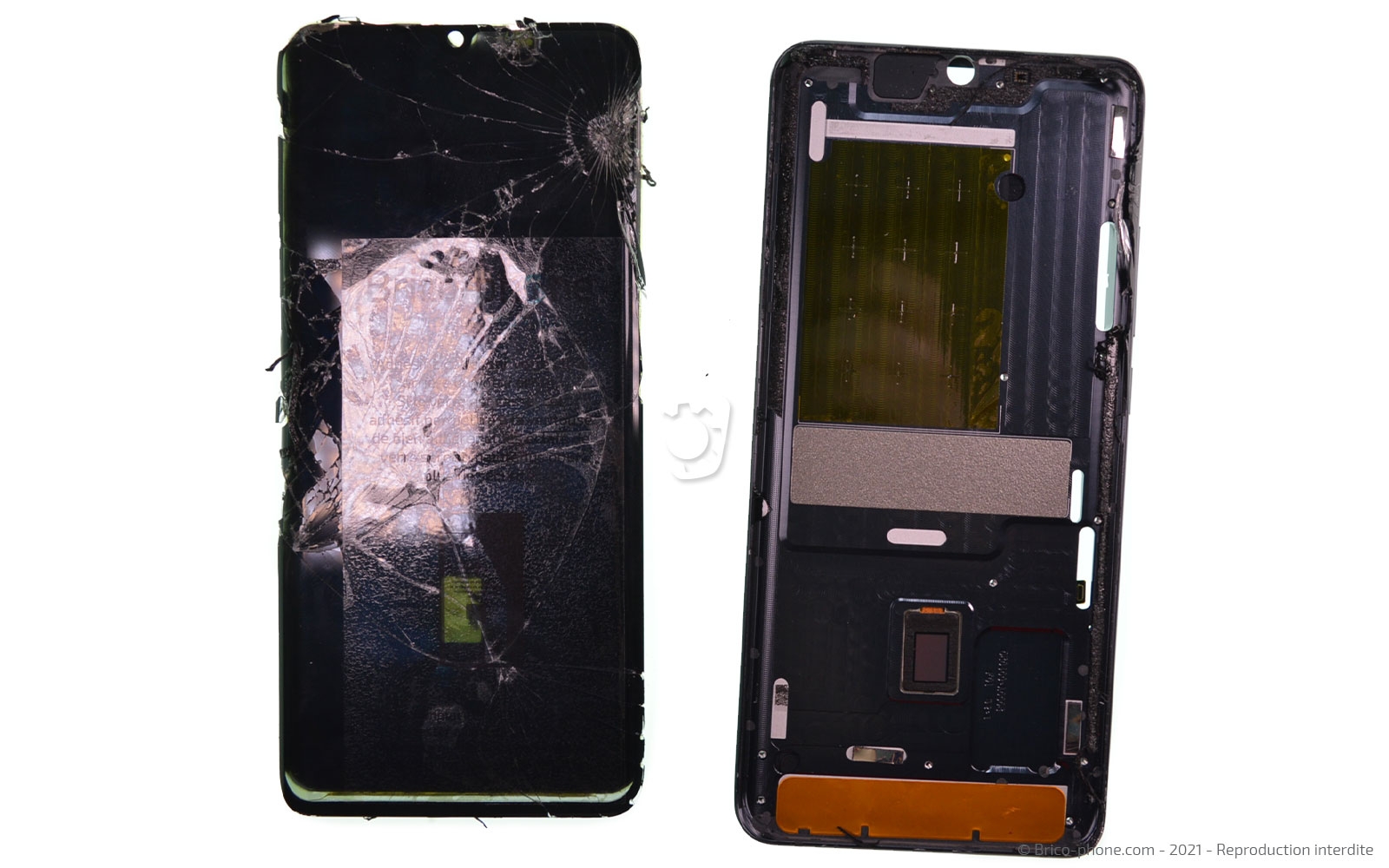 changement de l'écran (vitre et LCD) sur Mi Note 10 photo 4