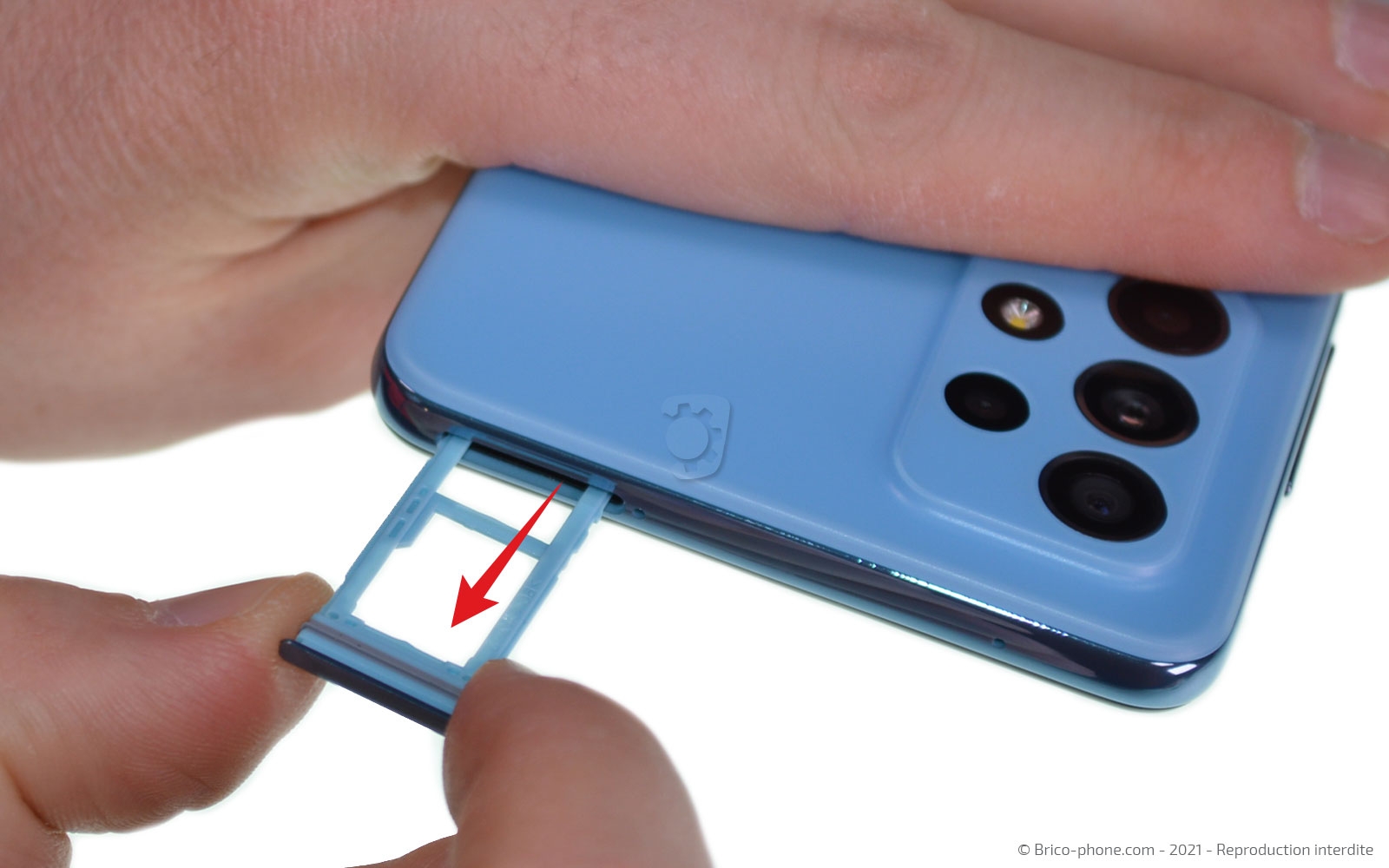 Changement de batterie sur Galaxy A52 photo 2