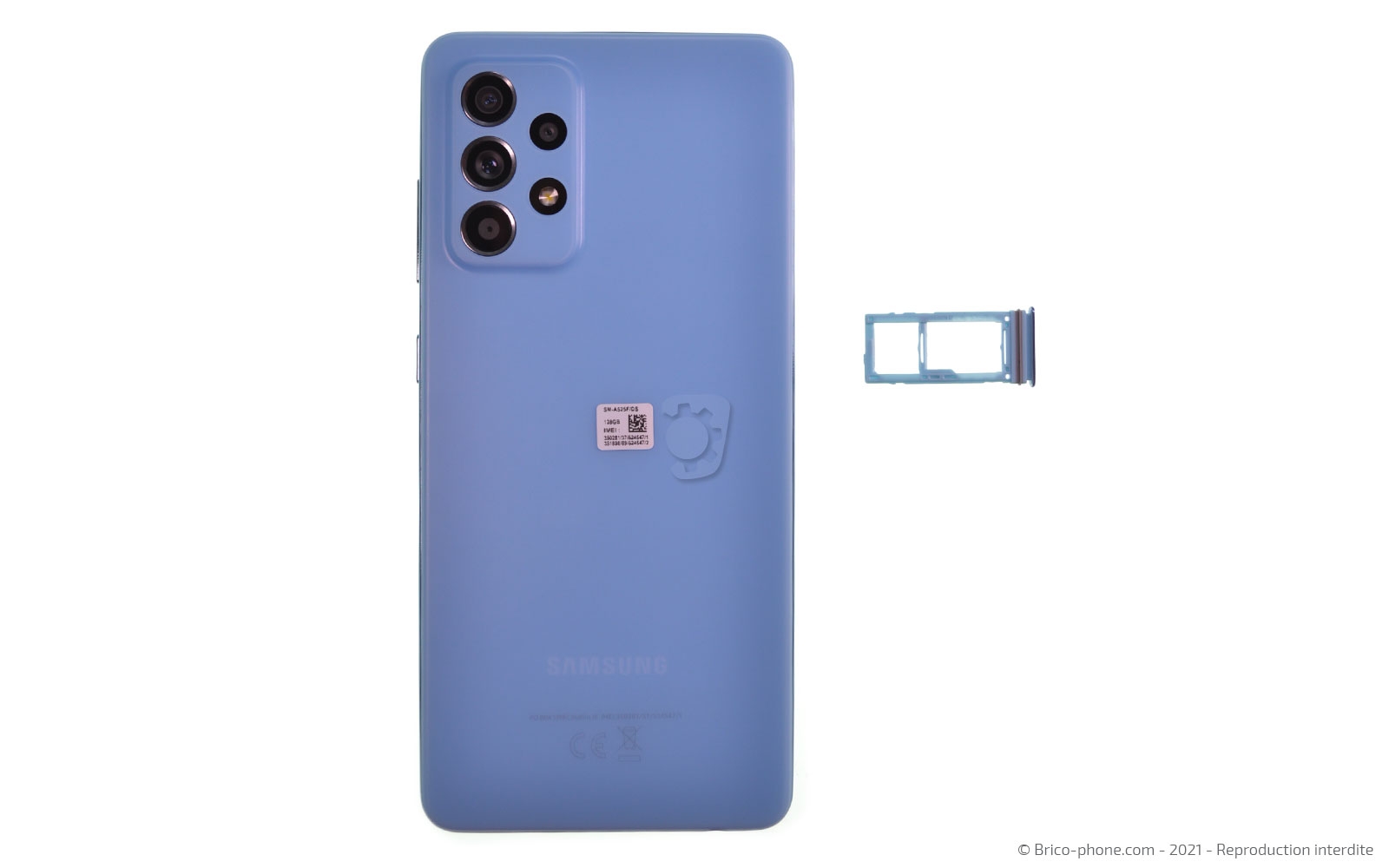 Changement de connecteur de charge sur Galaxy A52 photo 3