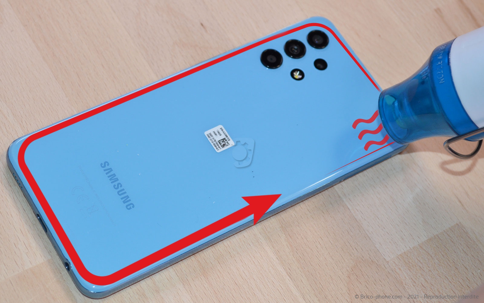 Démontage complet sur Galaxy A32 5G photo 2