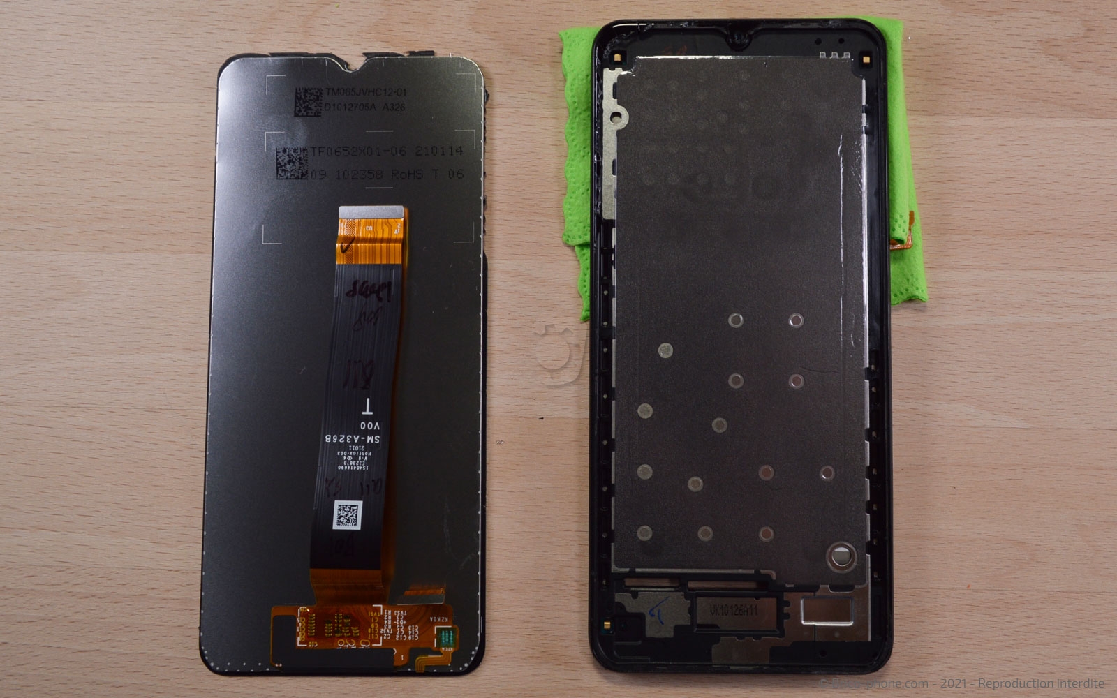 Démontage complet sur Galaxy A32 5G photo 2