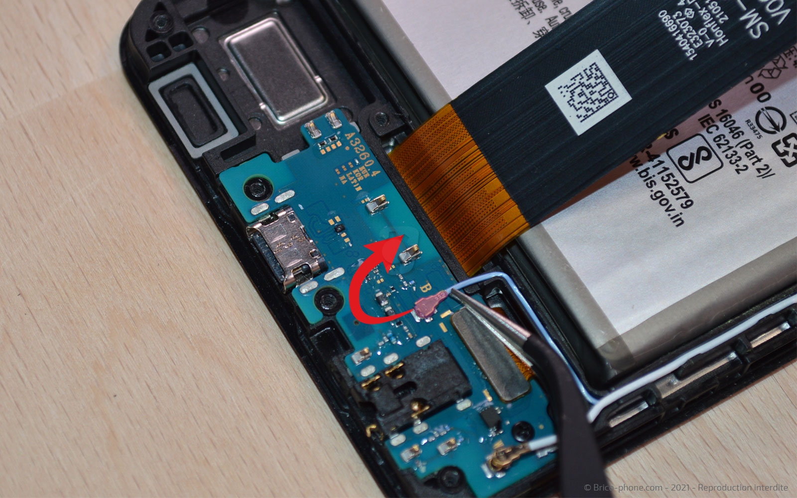 Démontage complet sur Galaxy A32 5G photo 2