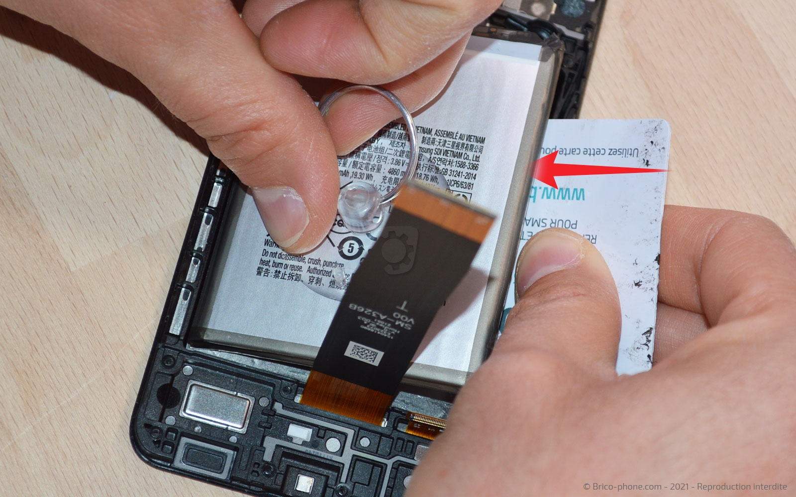 Démontage complet sur Galaxy A32 5G photo 2