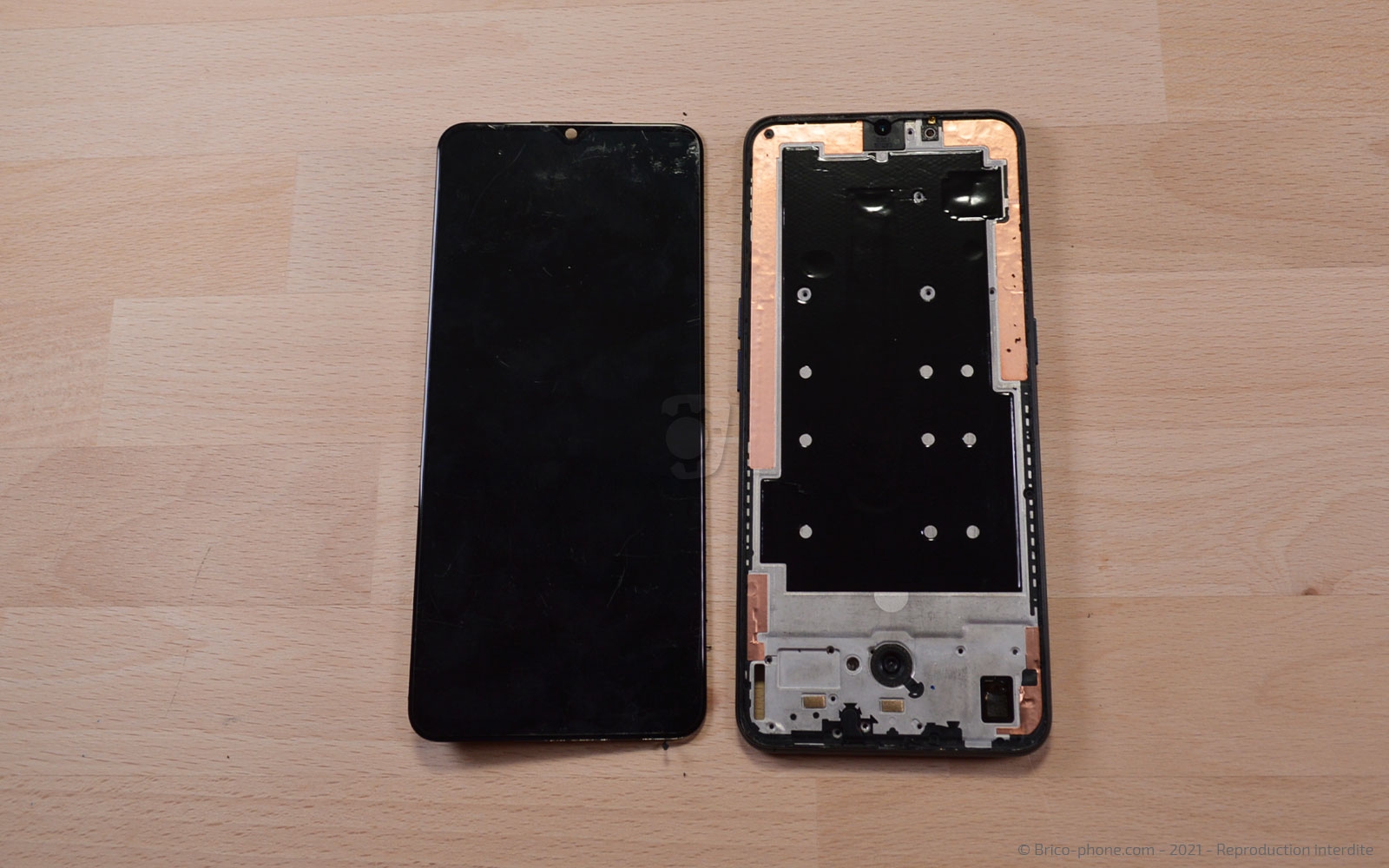 Changement d'écran (vitre et AMOLED) sur Find X2 Lite photo 4