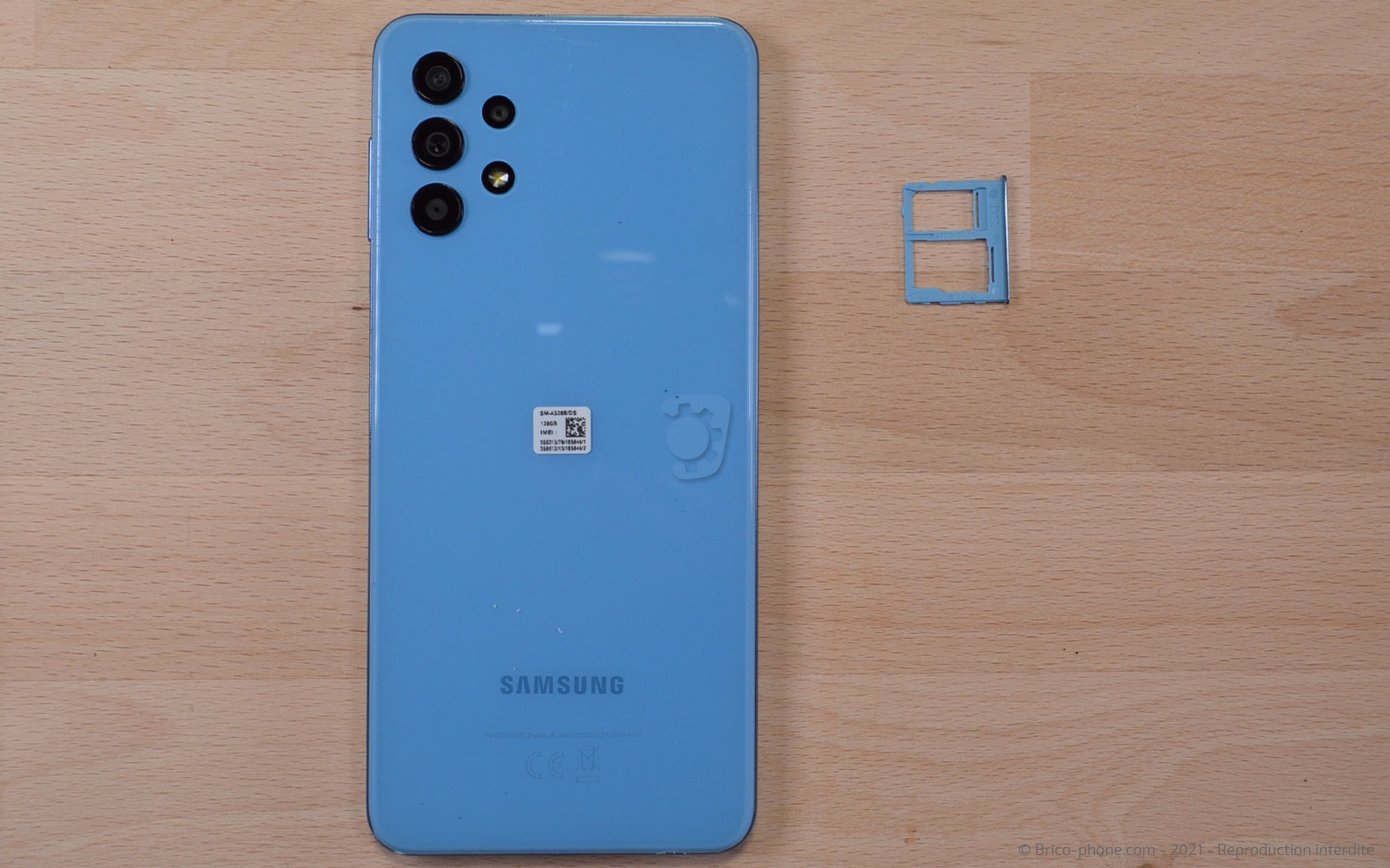 Changement de l'écran seul sur Galaxy A32 5G photo 3