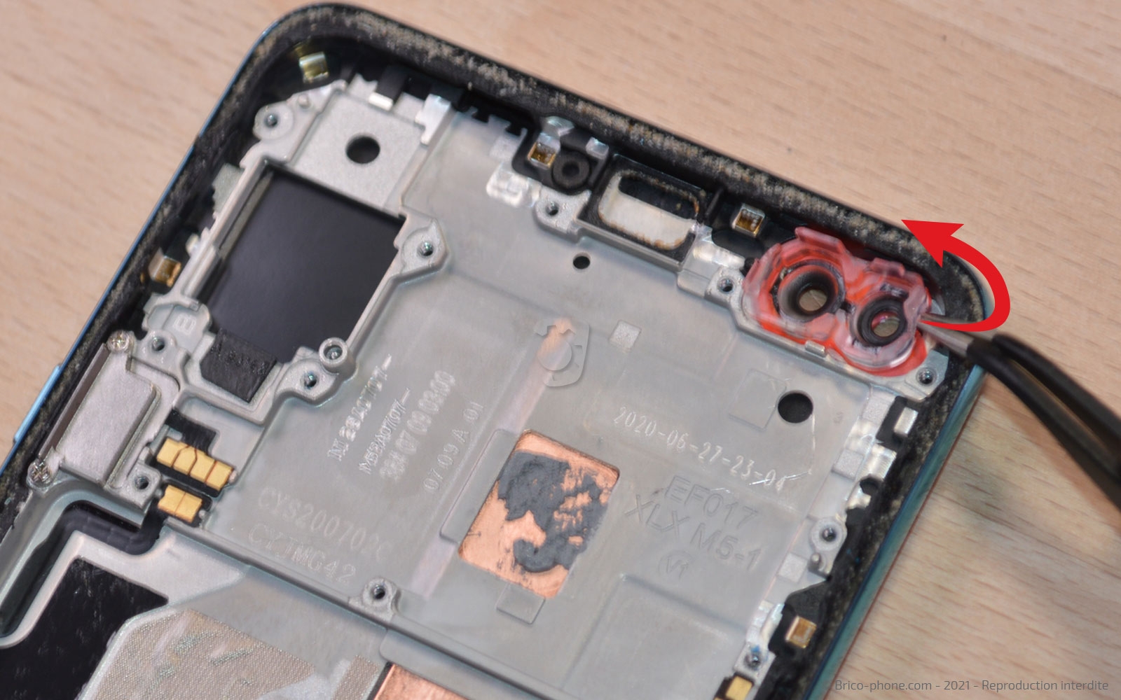 Démontage complet sur OnePlus Nord photo 3