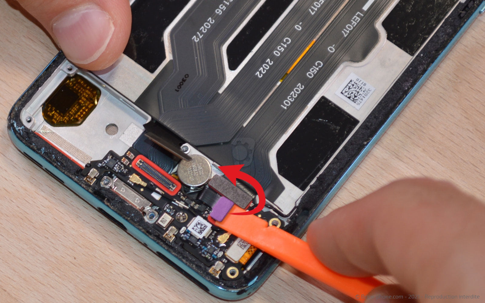 Démontage complet sur OnePlus Nord photo 2