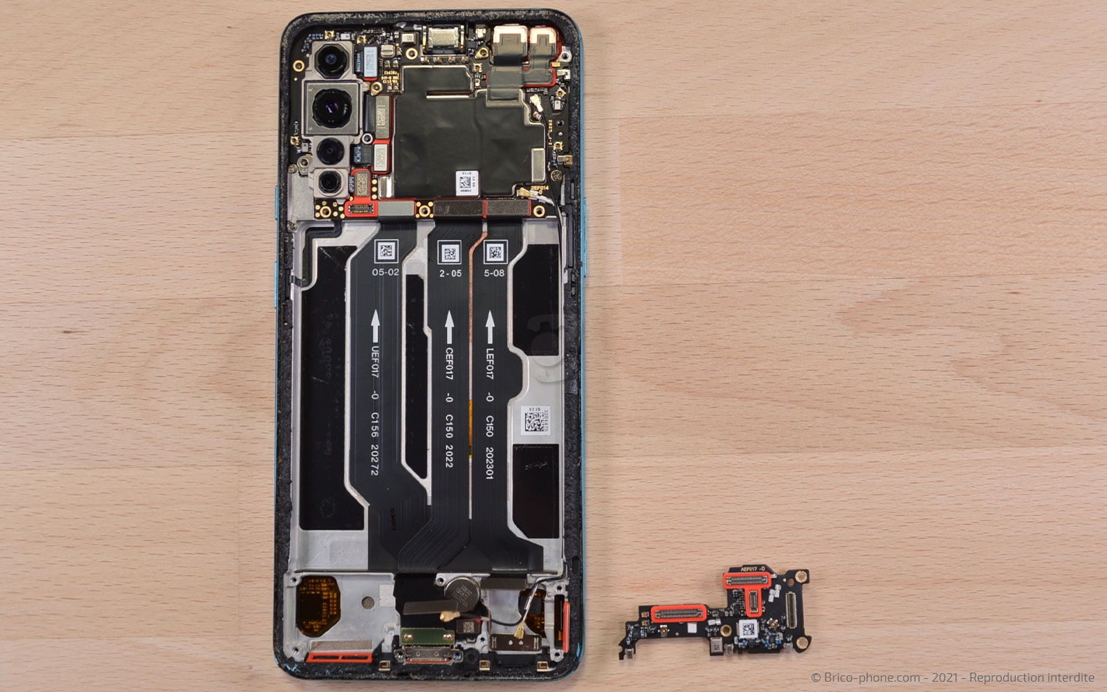 Démontage complet sur OnePlus Nord photo 4