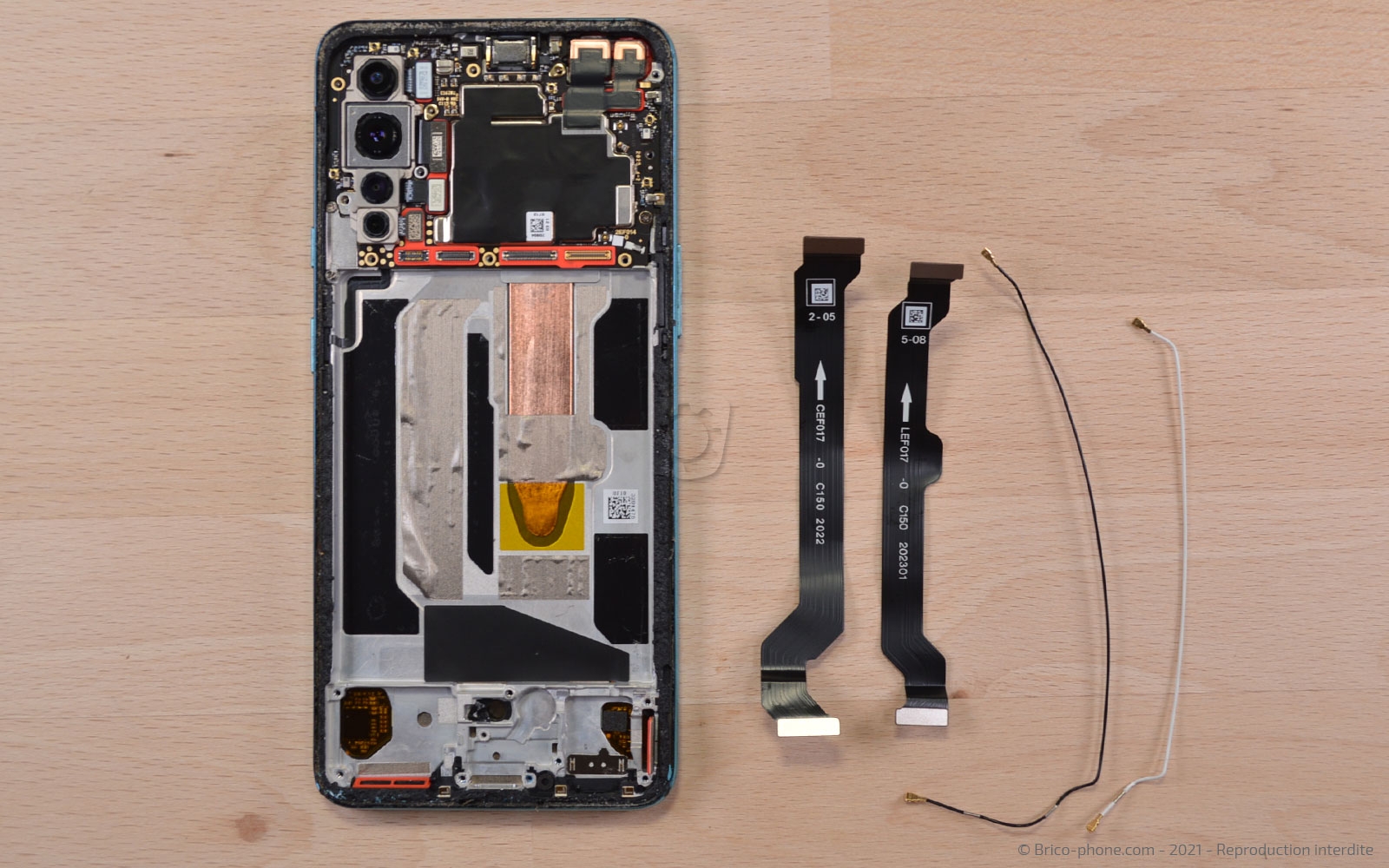 Démontage complet sur OnePlus Nord photo 4